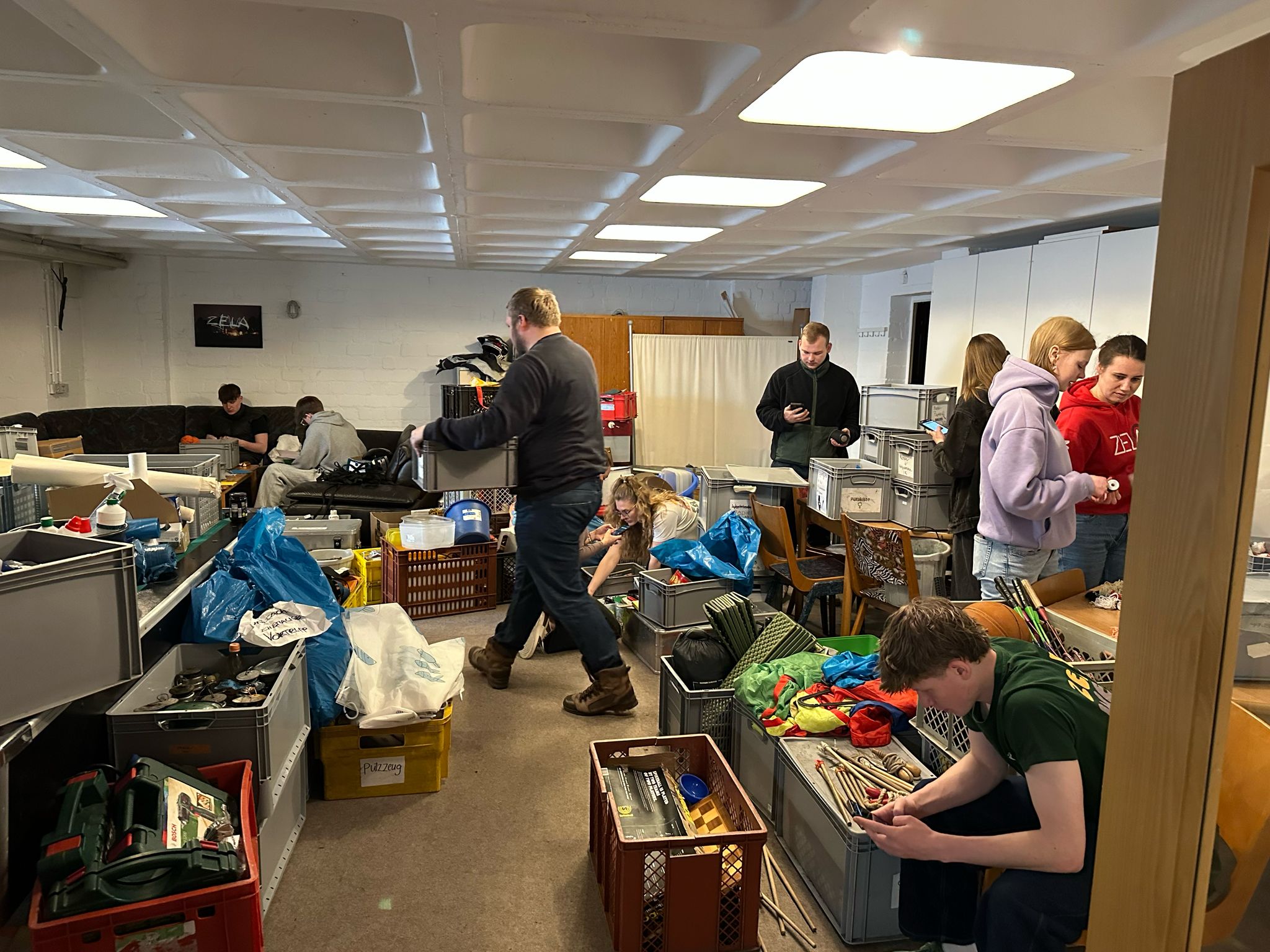 Kleiner Blick hinter die Kulissen